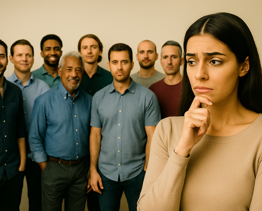 The sad facts of statistics regarding finding men